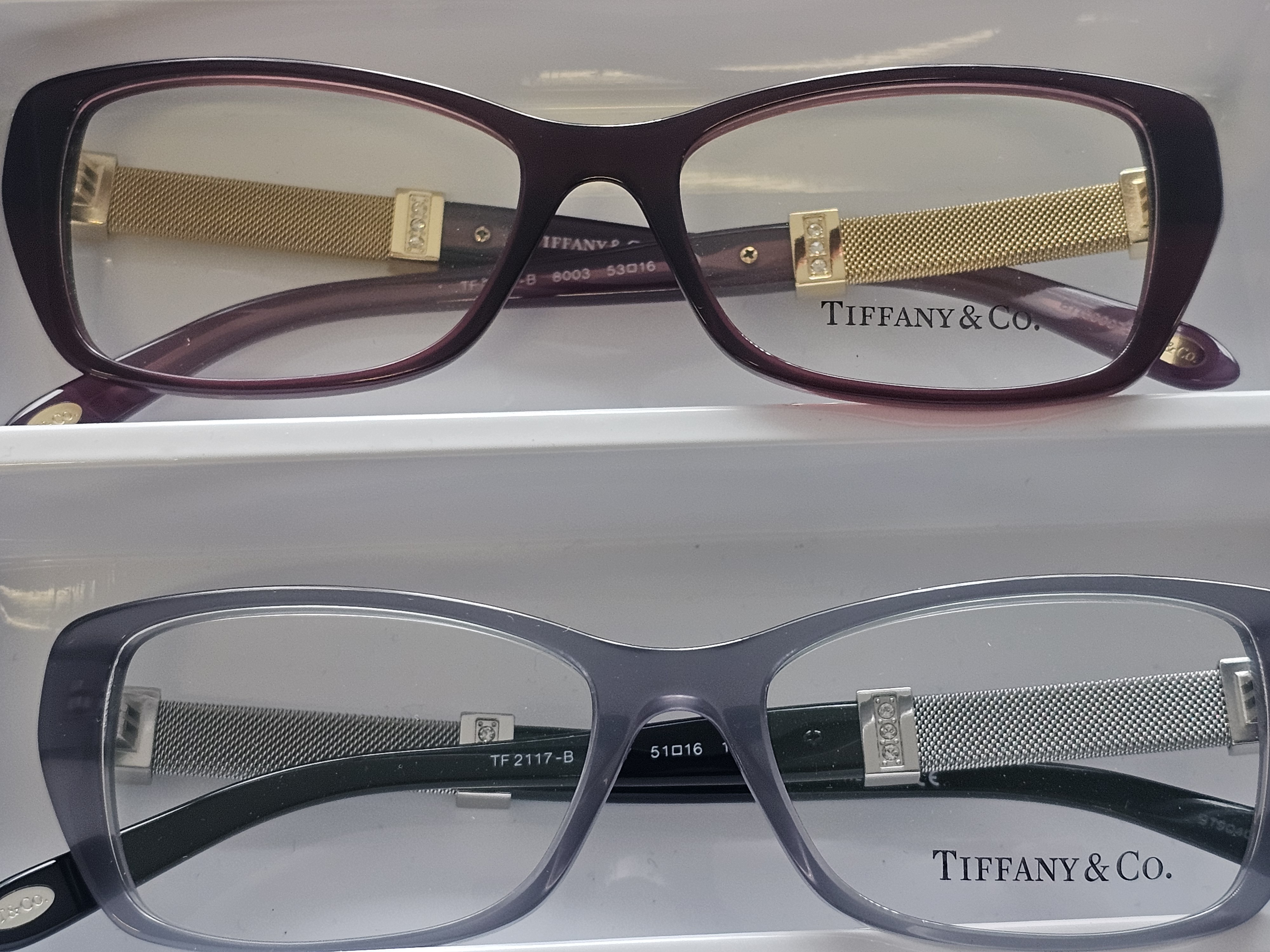 👓 Original Tiffany & Co. Korrektionsfassungen – neu & ungetragen – hochwertiges Konvolut – B2B