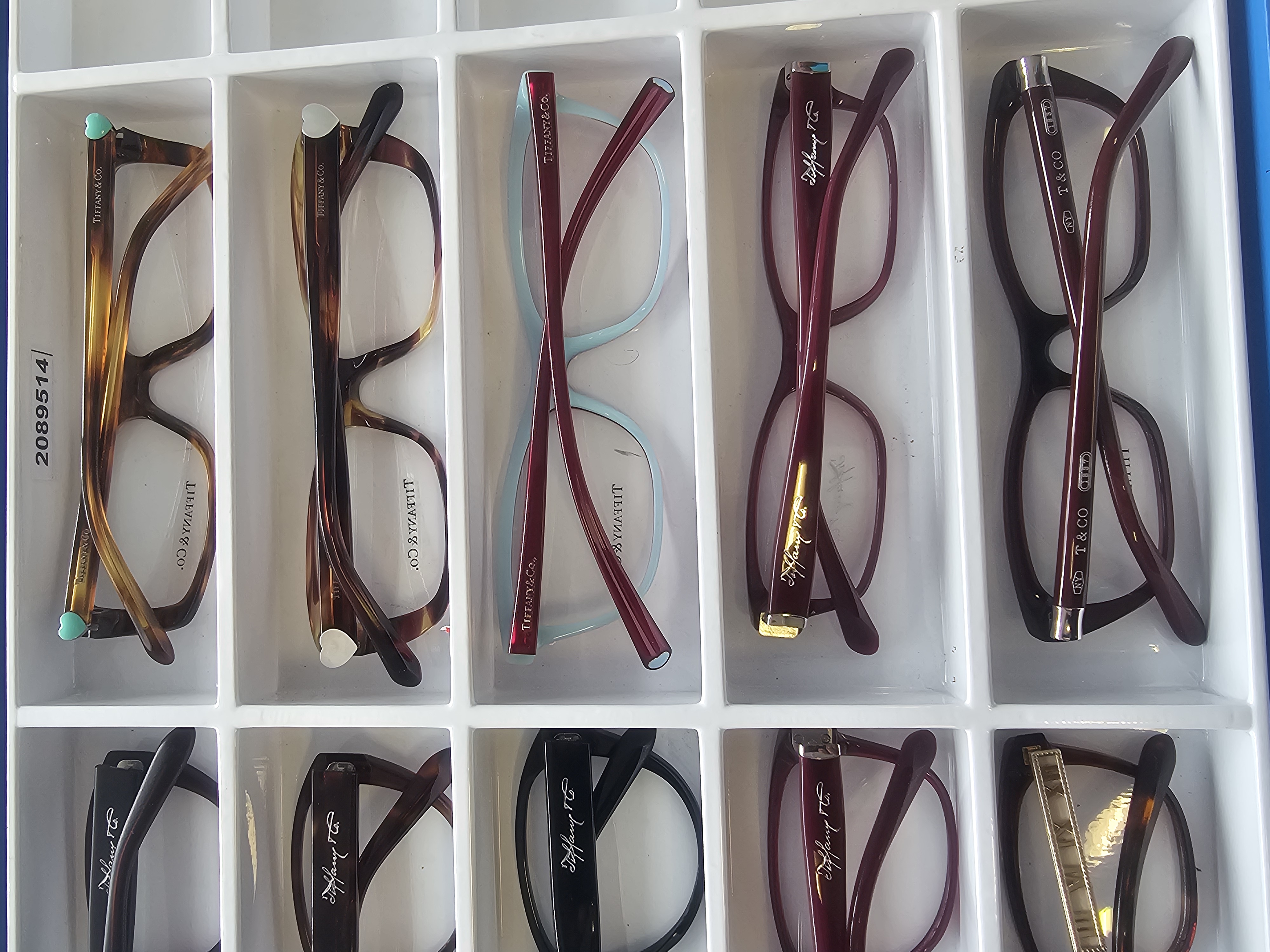 👓 Original Tiffany & Co. Korrektionsfassungen – neu & ungetragen – hochwertiges Konvolut