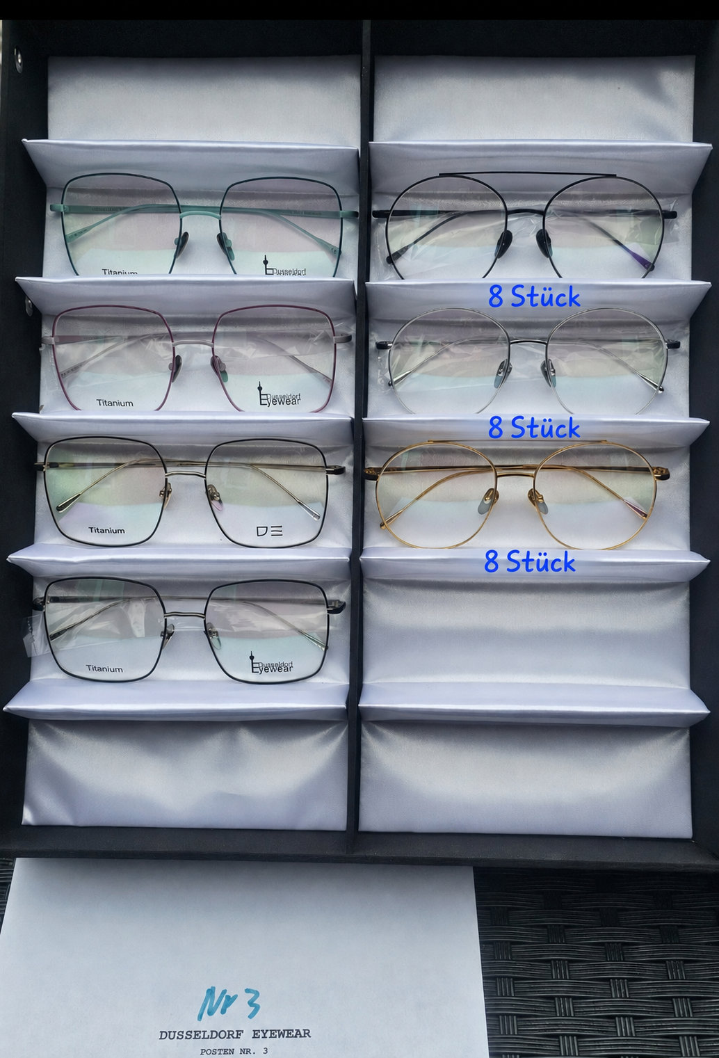 Düsseldorf Eyewear – Brillenbestand Posten Nr. 3 Neu
