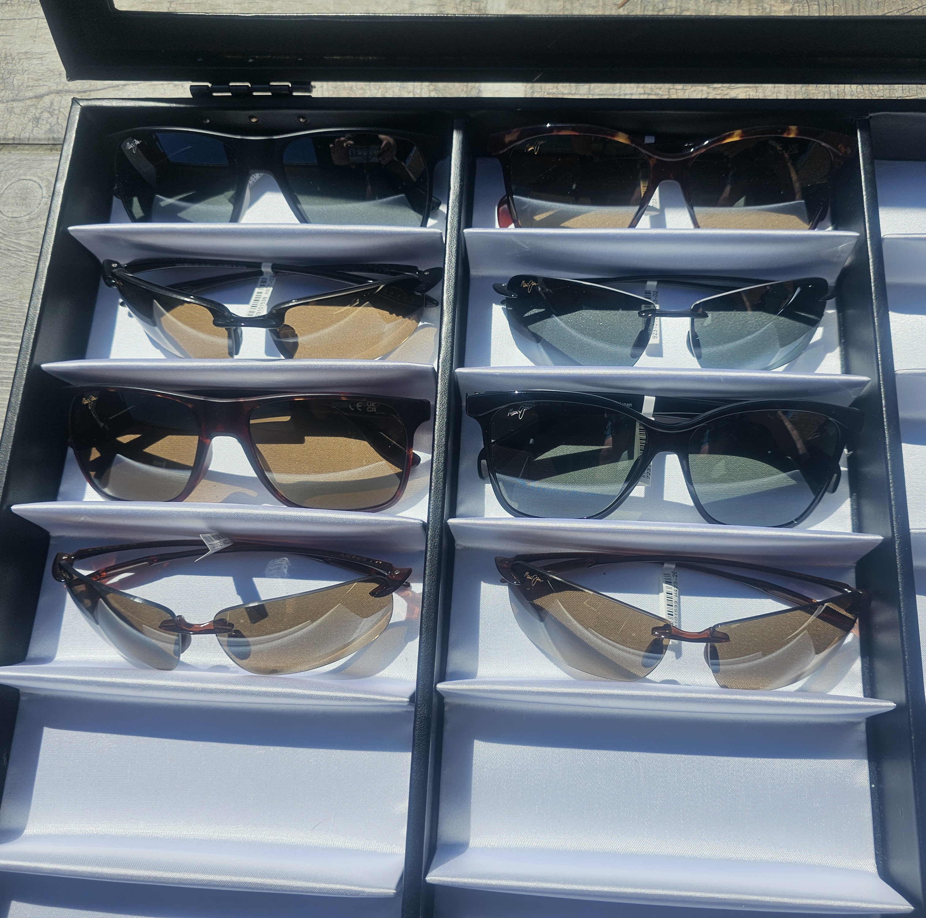 8X Maui Jim Sonnenbrillen 😎 – Neu & ungetragen UVP 1553€ Stückpreis 33€