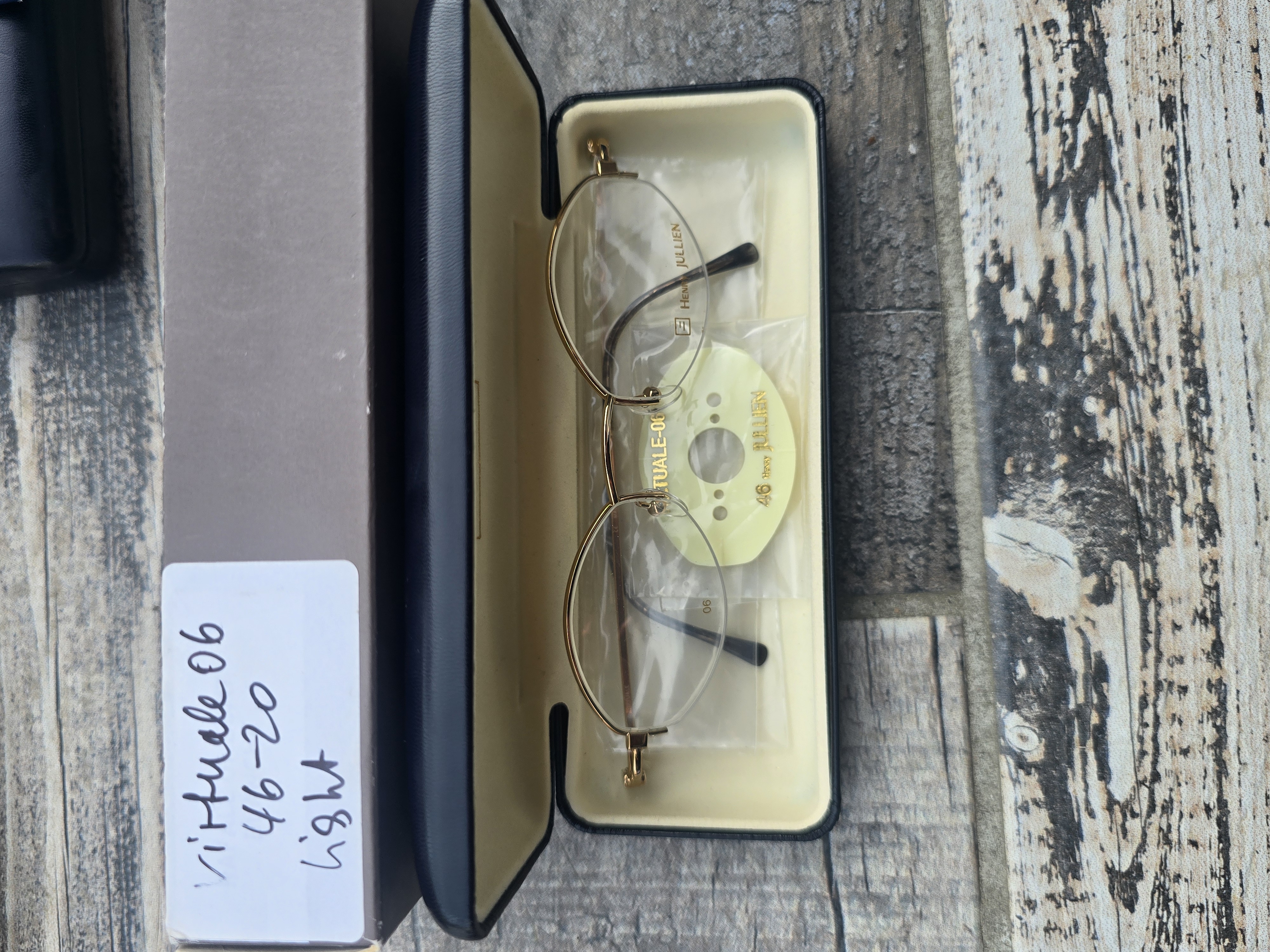 🧾 5x Henry Jullien NOS Luxusfassungen – Frankreich – Gold Filled / Premium Vintage