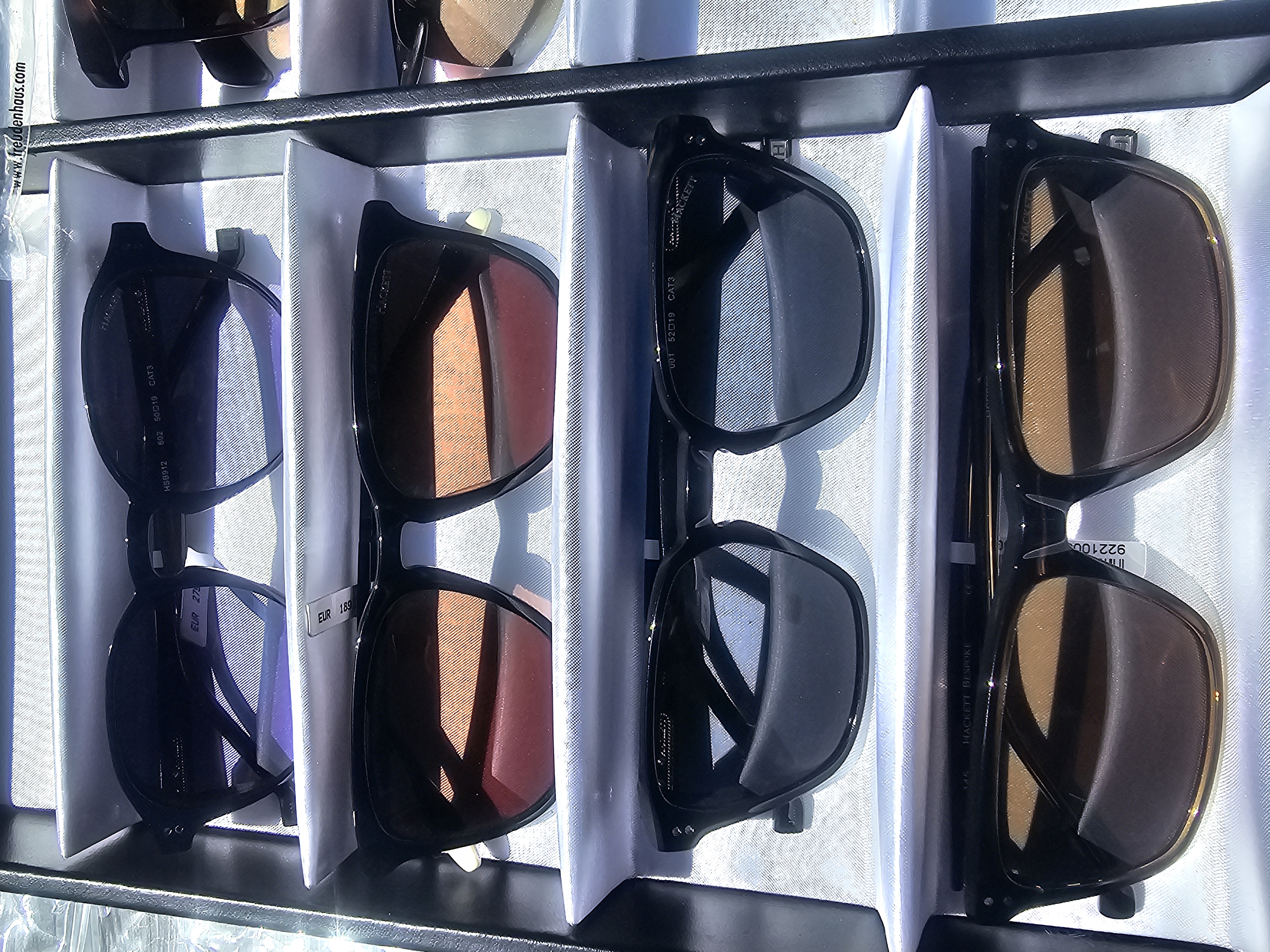 🕶️ Posten Designer-Sonnenbrillen 8 Stück – Freudenhaus, Hackett Bespoke & Maui Jim 😎 Neuware