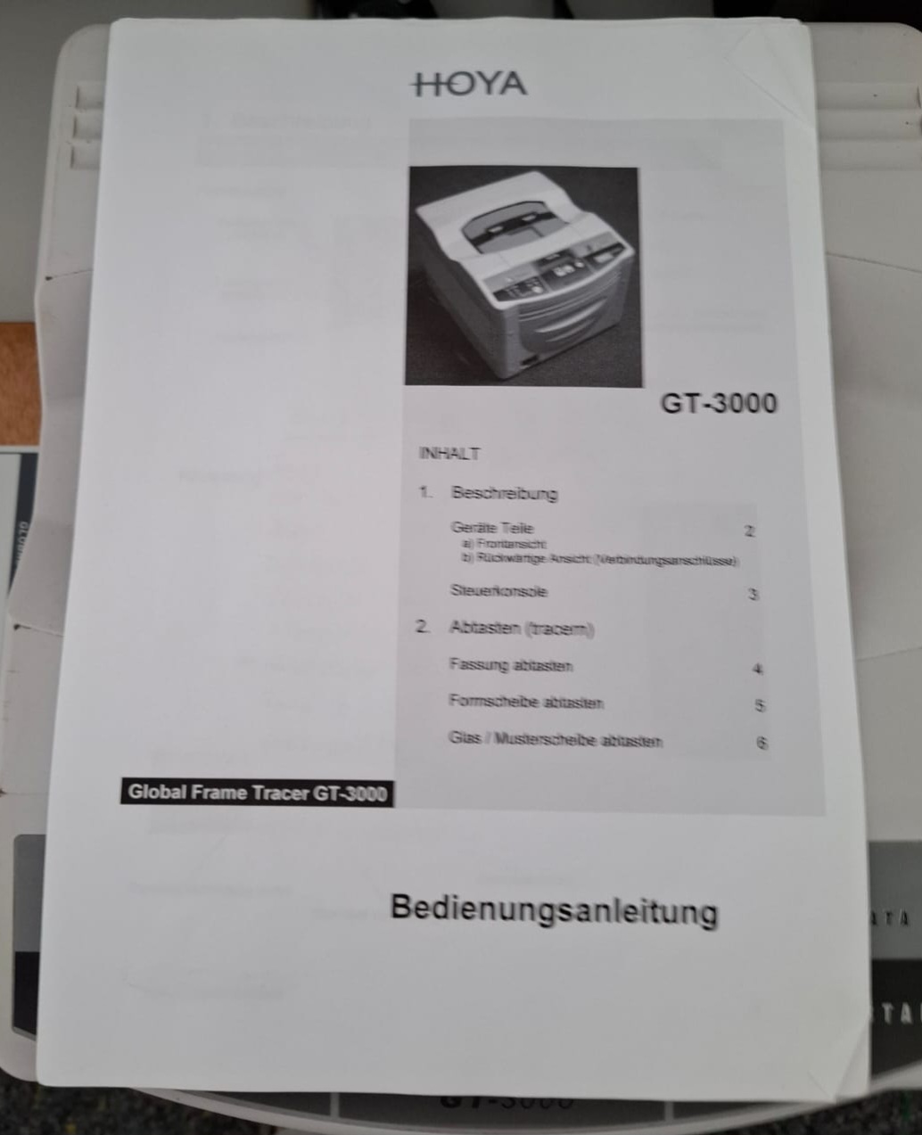 HOYA GT-3000 Global Frame Tracer – geprüft und voll funktionsfähig – Ansicht 6
