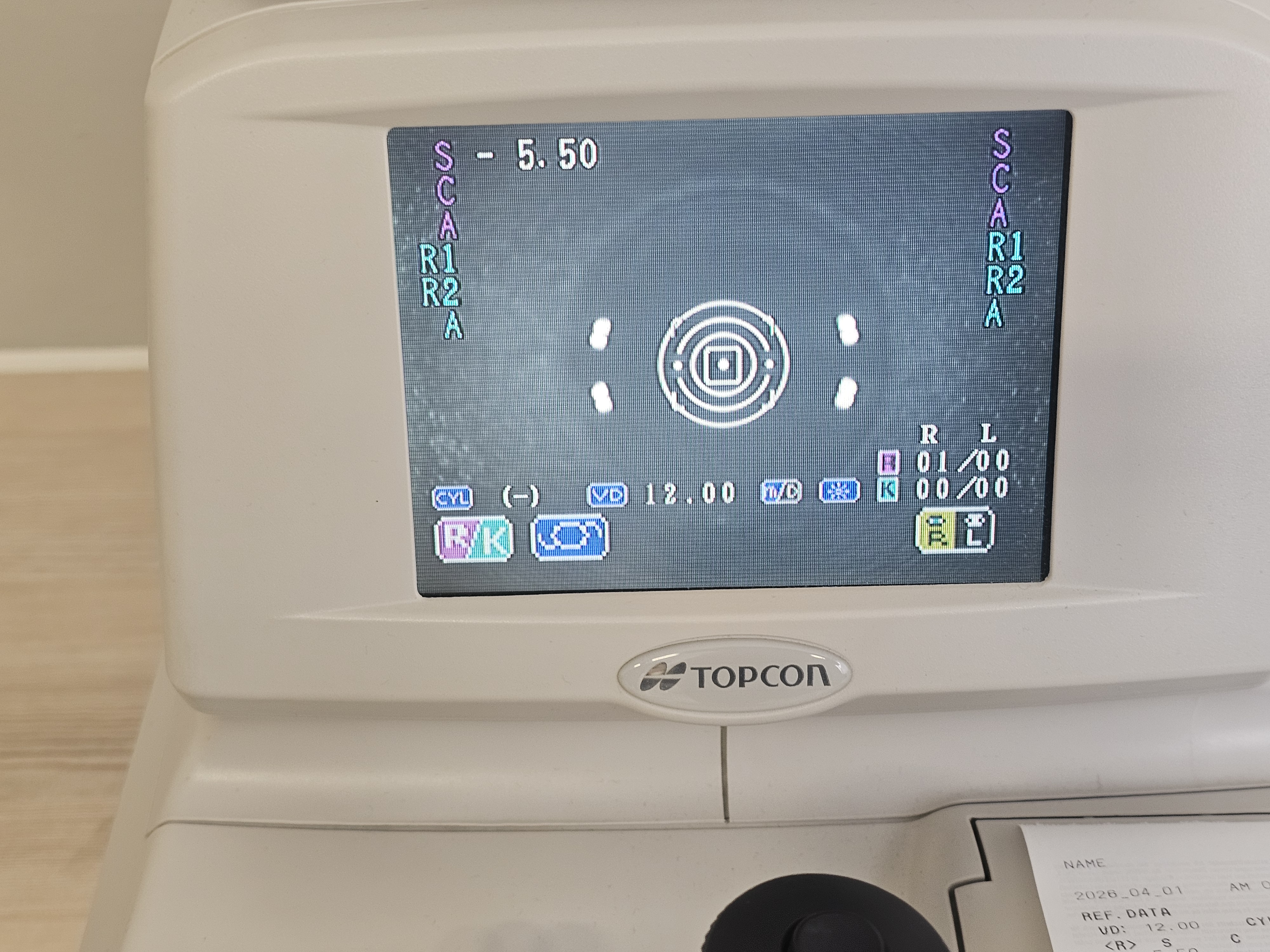 TOPCON KR-8900 Auto Kerato-Refractometer