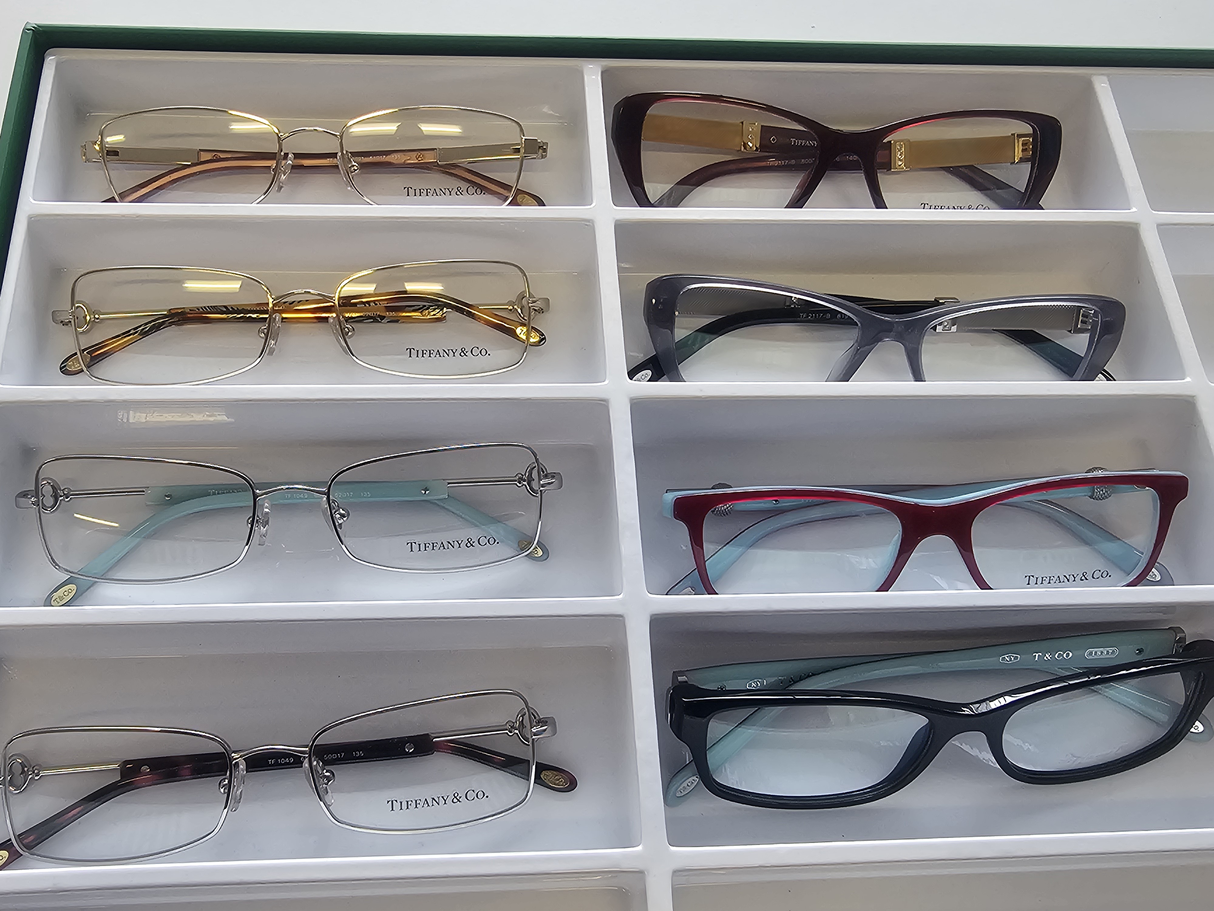 👓 Original Tiffany & Co. Korrektionsfassungen – neu & ungetragen – hochwertiges Konvolut – B2B
