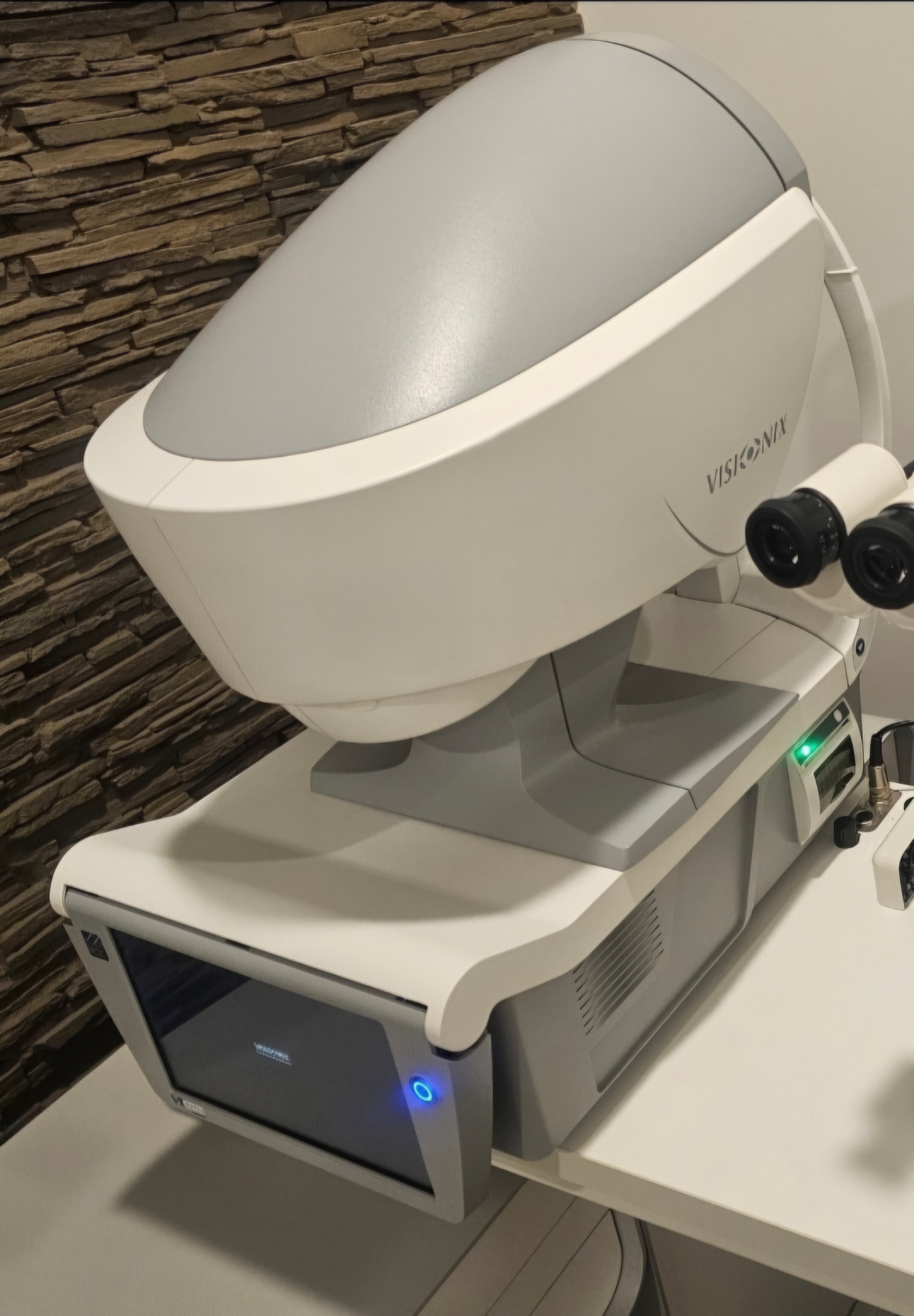 Visionix VX120+ / Spaltlampe Pacific Optics YZ5X1 • 3D TV Refra • Hoya EyeGenius ,