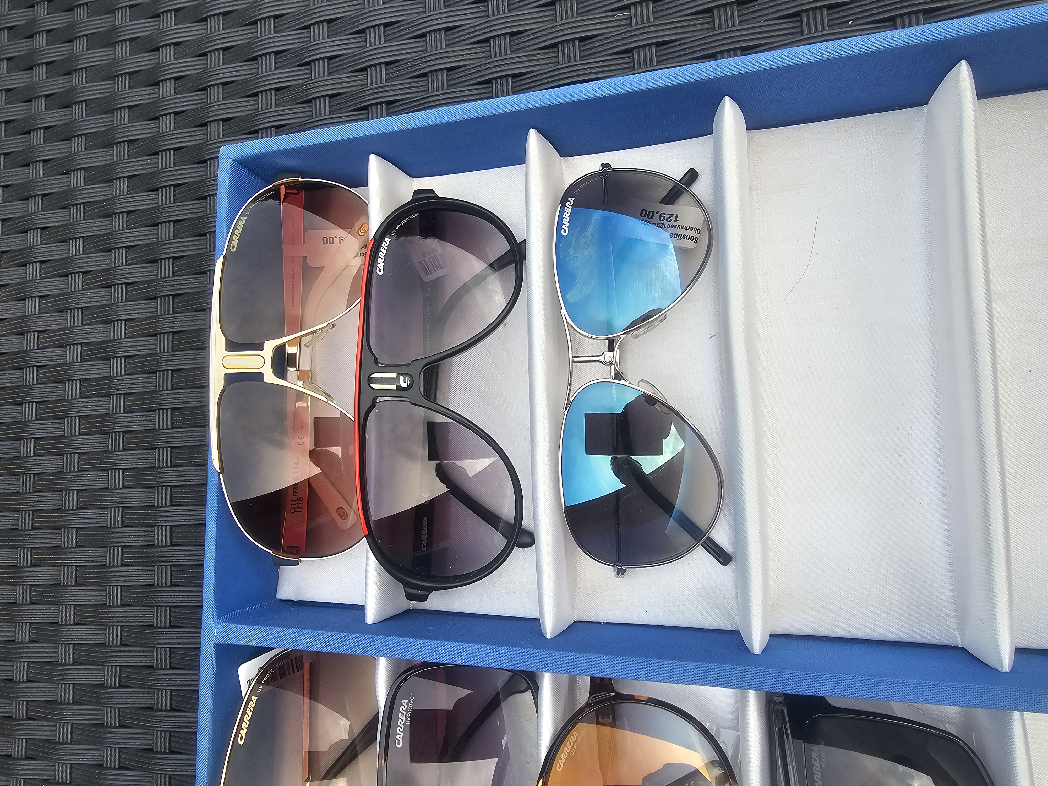 Carrera Sonnenbrillen – Restposten / Händlerposten – 11 Stück Neu