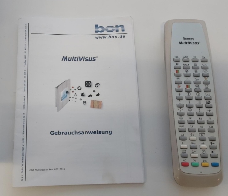 MultiVisus Sehprüfgerät Präsentationssystem