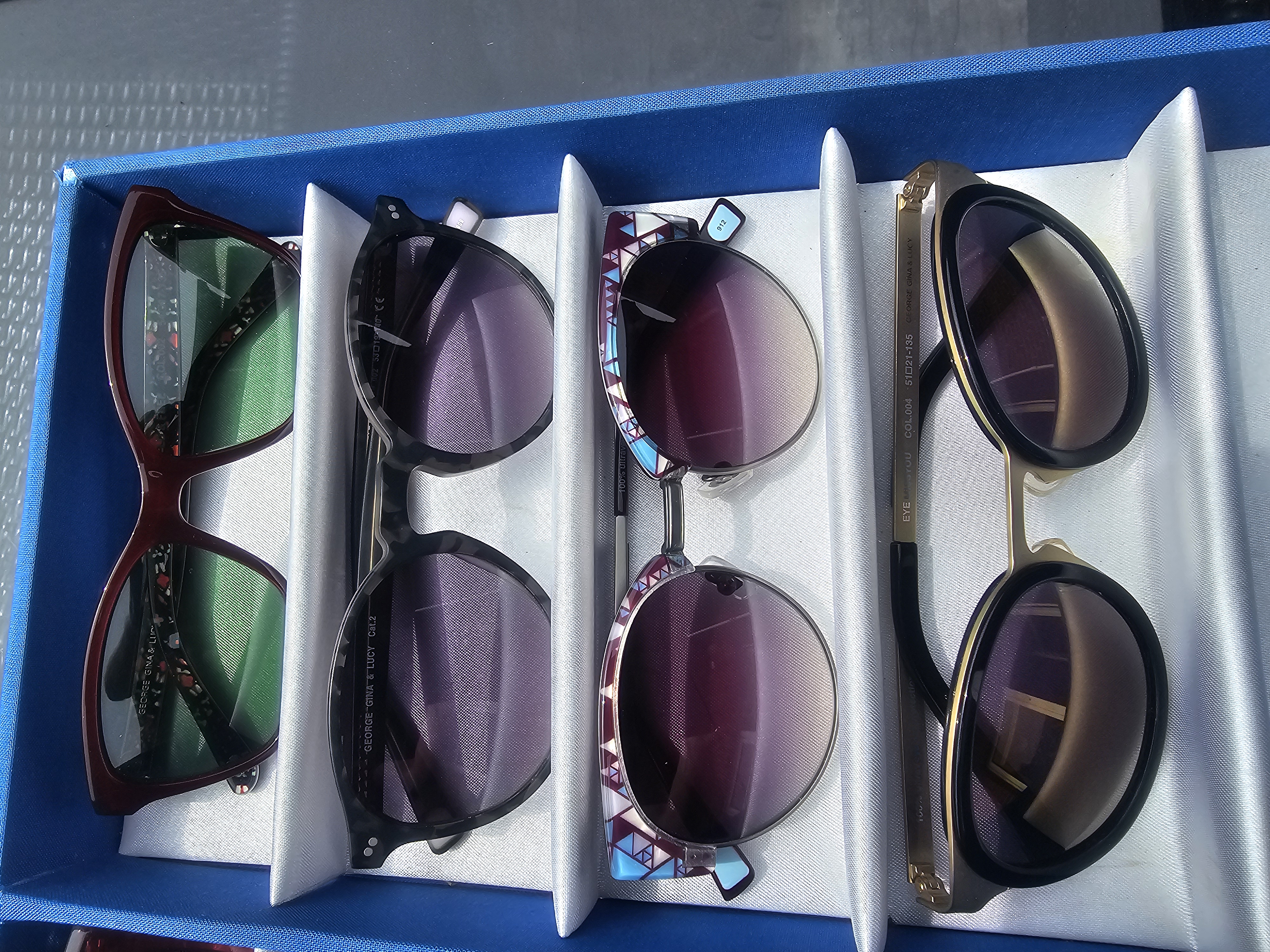 11 Sonnenbrillen 3x Polaroid 4x George Gina Lucy 4x Esprit Neu