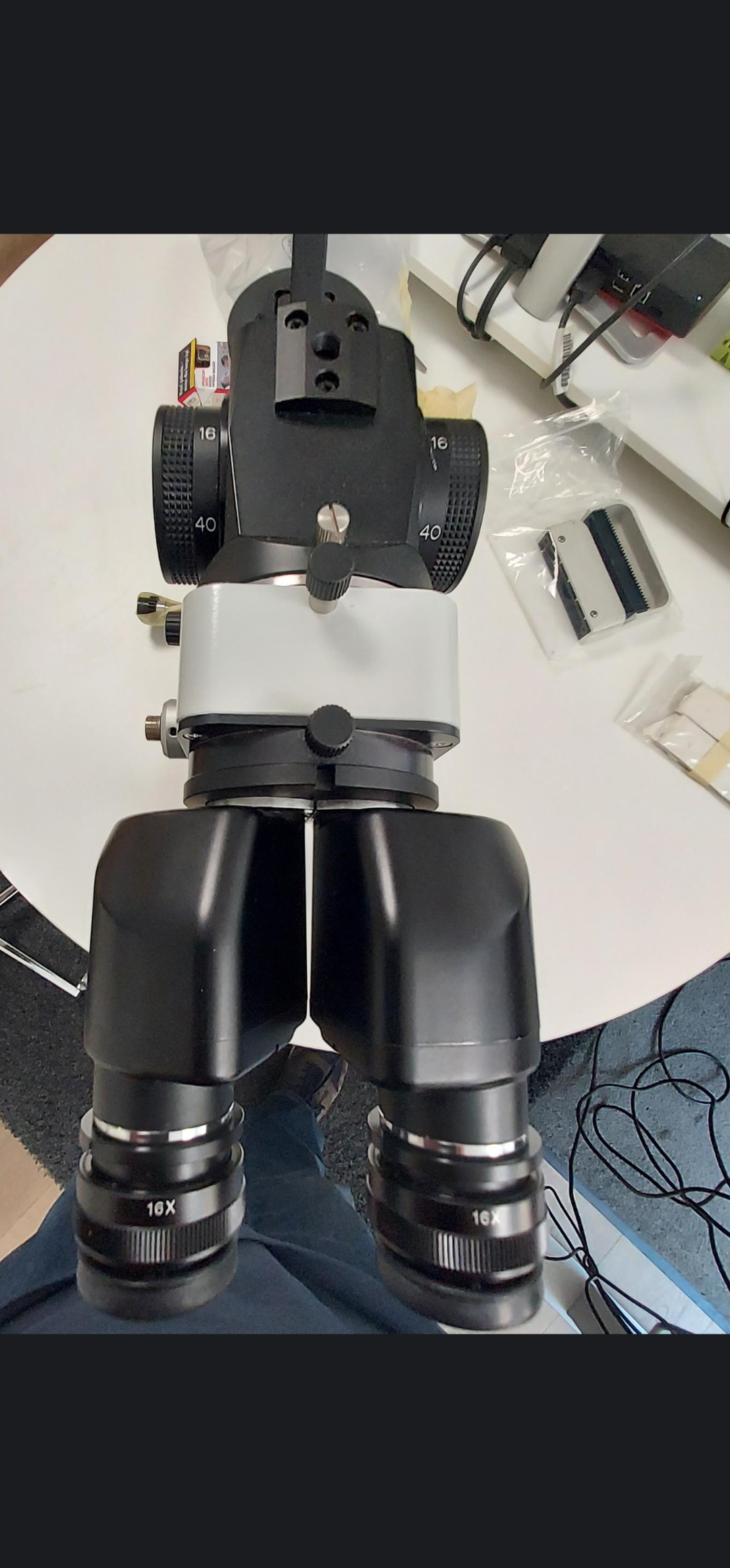 NIDEK SL-1600 Spaltlampe – 5-stufige Vergrößerung – 10× & 16× Okulare – Ansicht 9