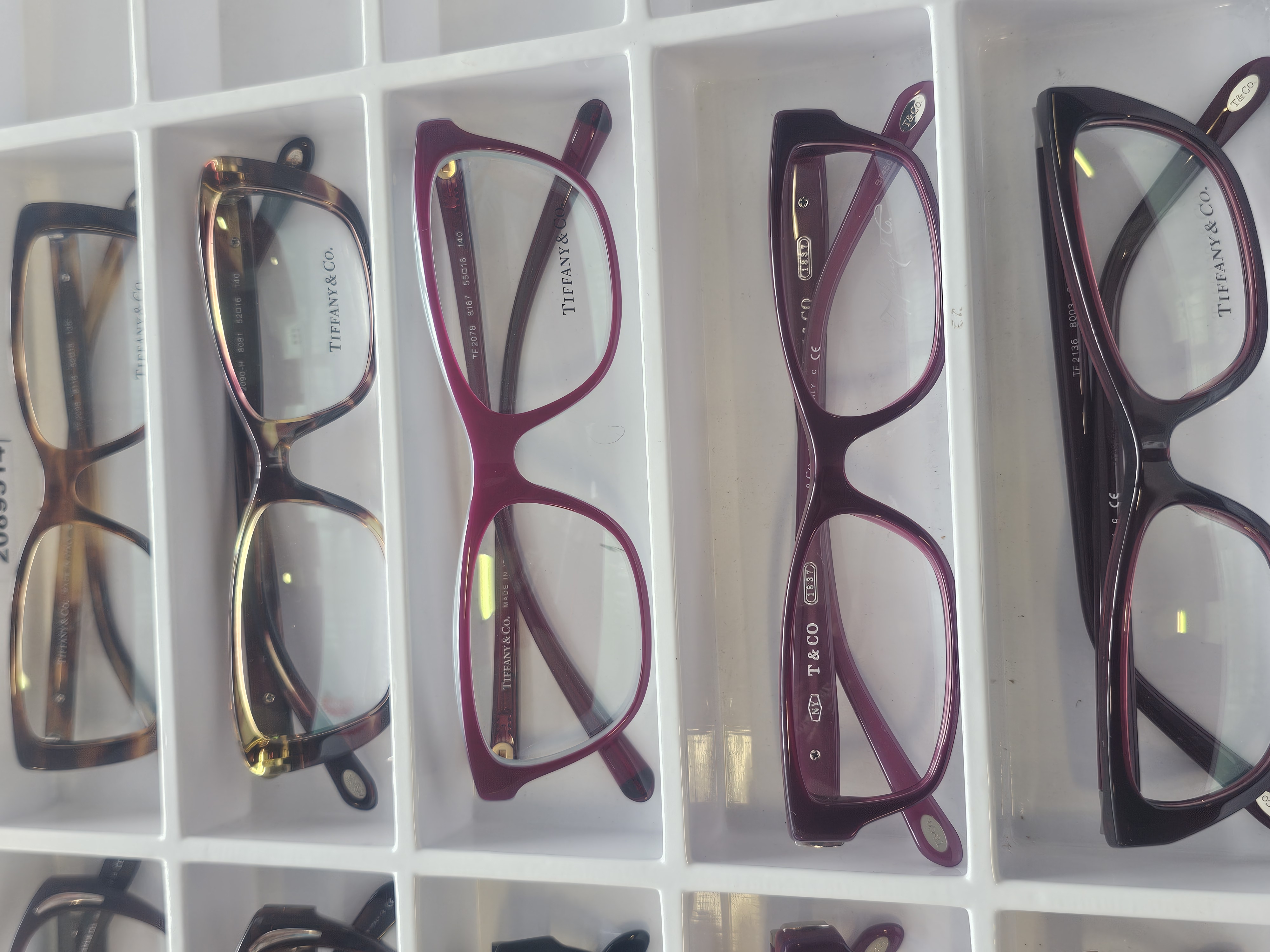 👓 Original Tiffany & Co. Korrektionsfassungen – neu & ungetragen – hochwertiges Konvolut