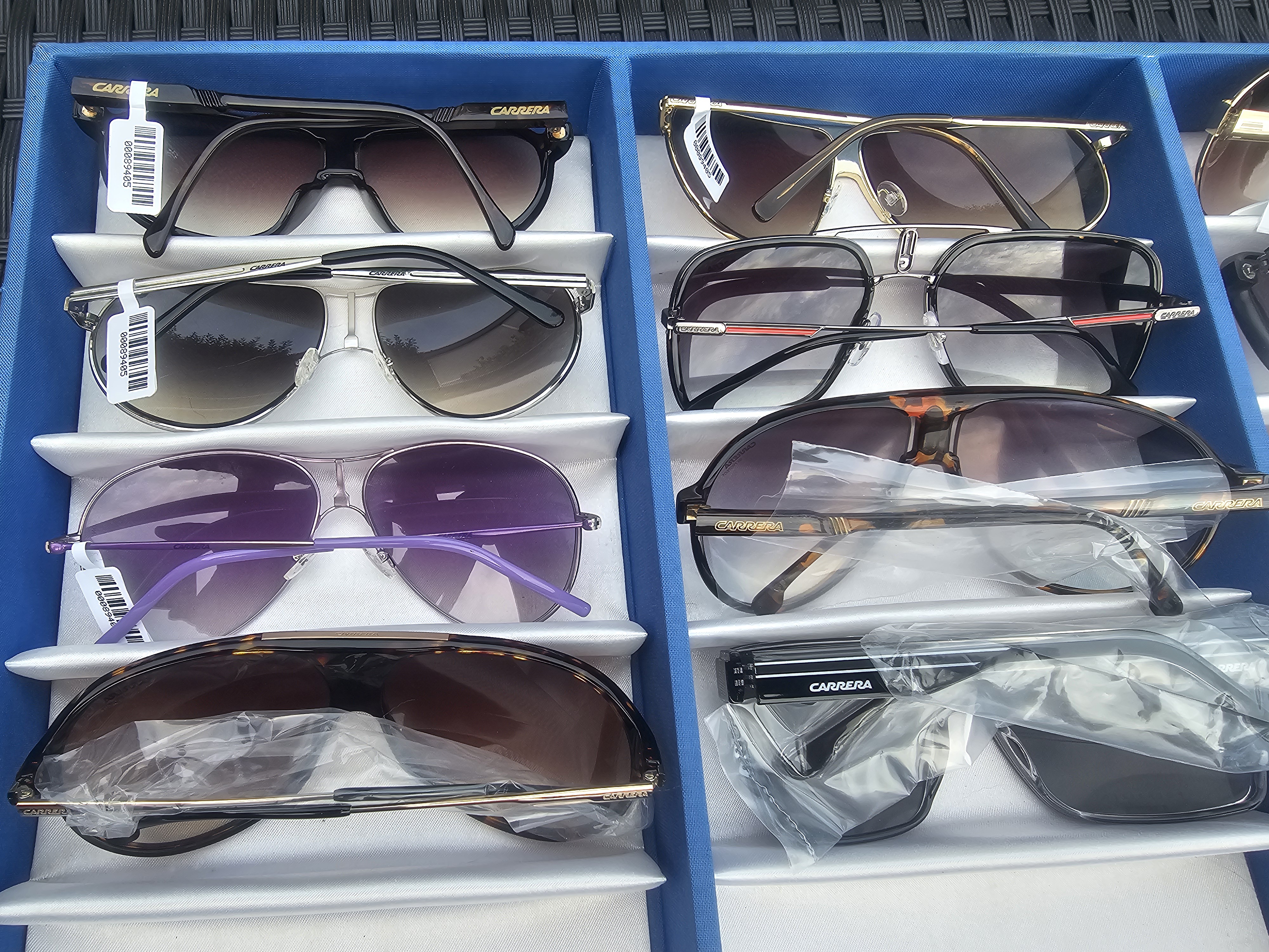 Carrera Sonnenbrillen – Restposten / Händlerposten – 11 Stück Neu