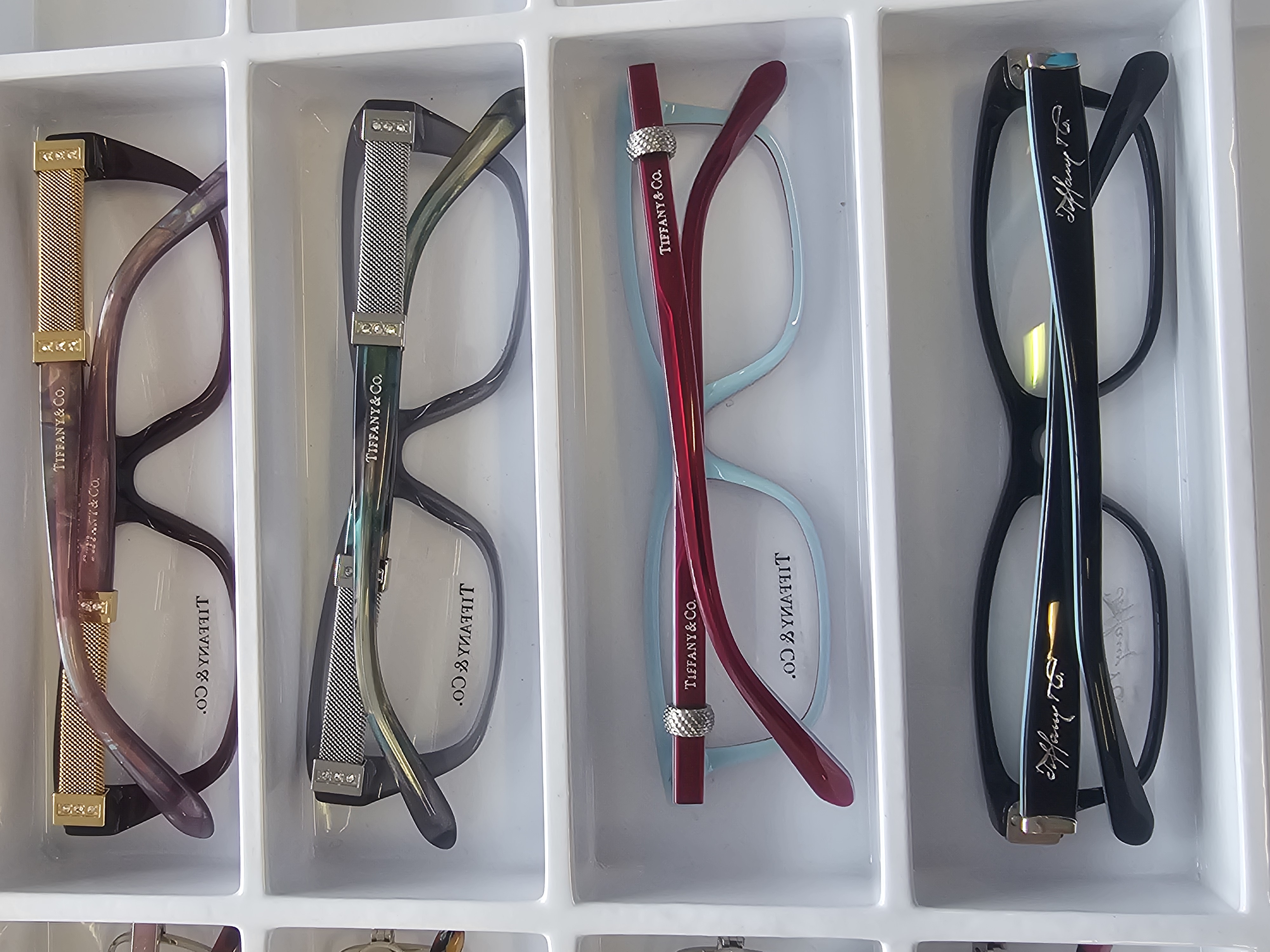 👓 Original Tiffany & Co. Korrektionsfassungen – neu & ungetragen – hochwertiges Konvolut – B2B