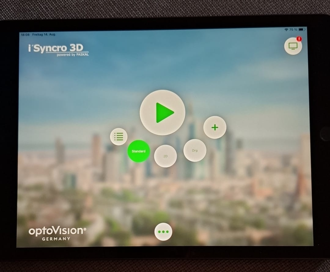 i’Syncro 3D Refraktionssystem mit iPad 8, LG 3D-TV und Apple TV