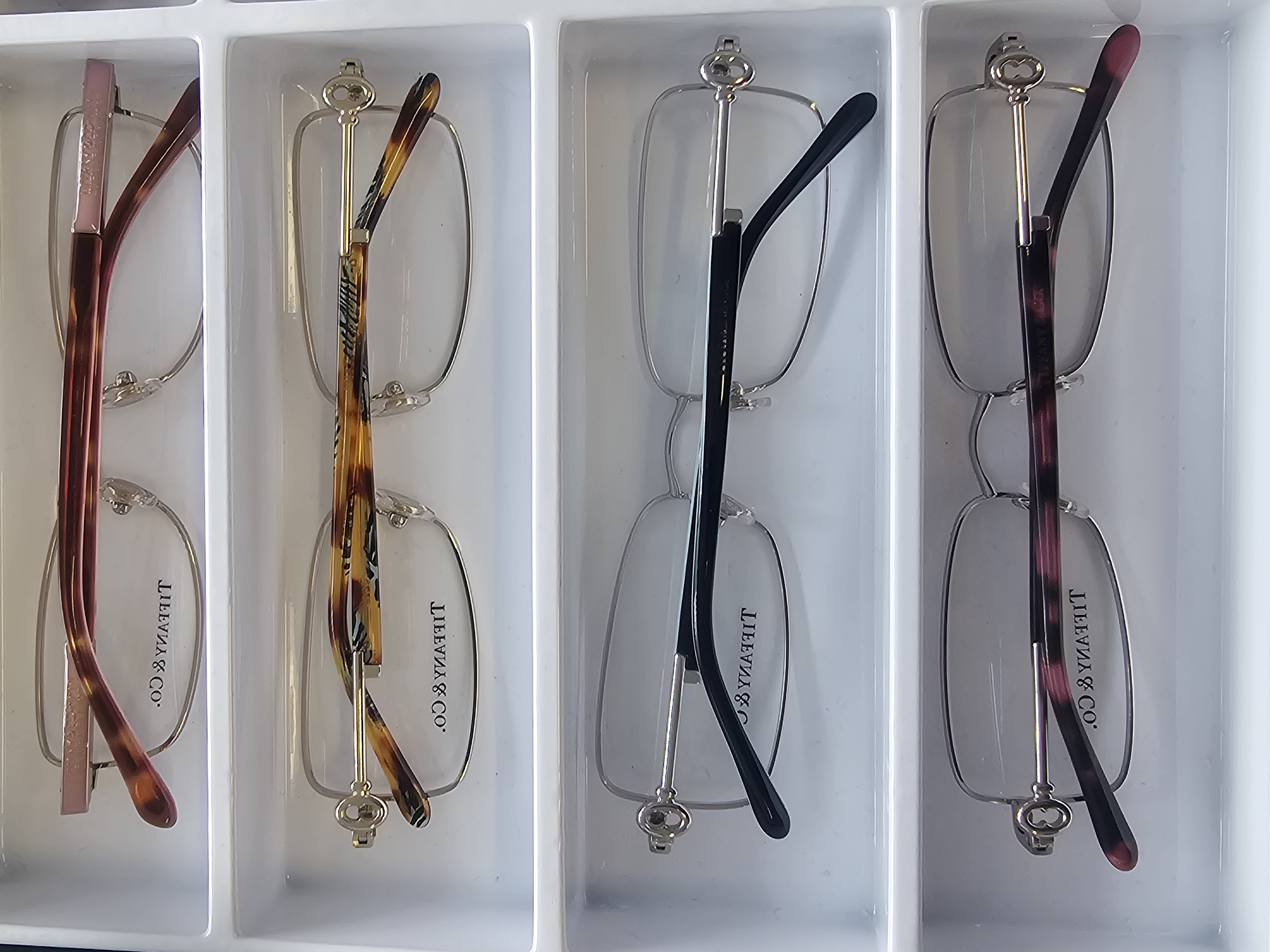 👓 Original Tiffany & Co. Korrektionsfassungen – neu & ungetragen – hochwertiges Konvolut – B2B