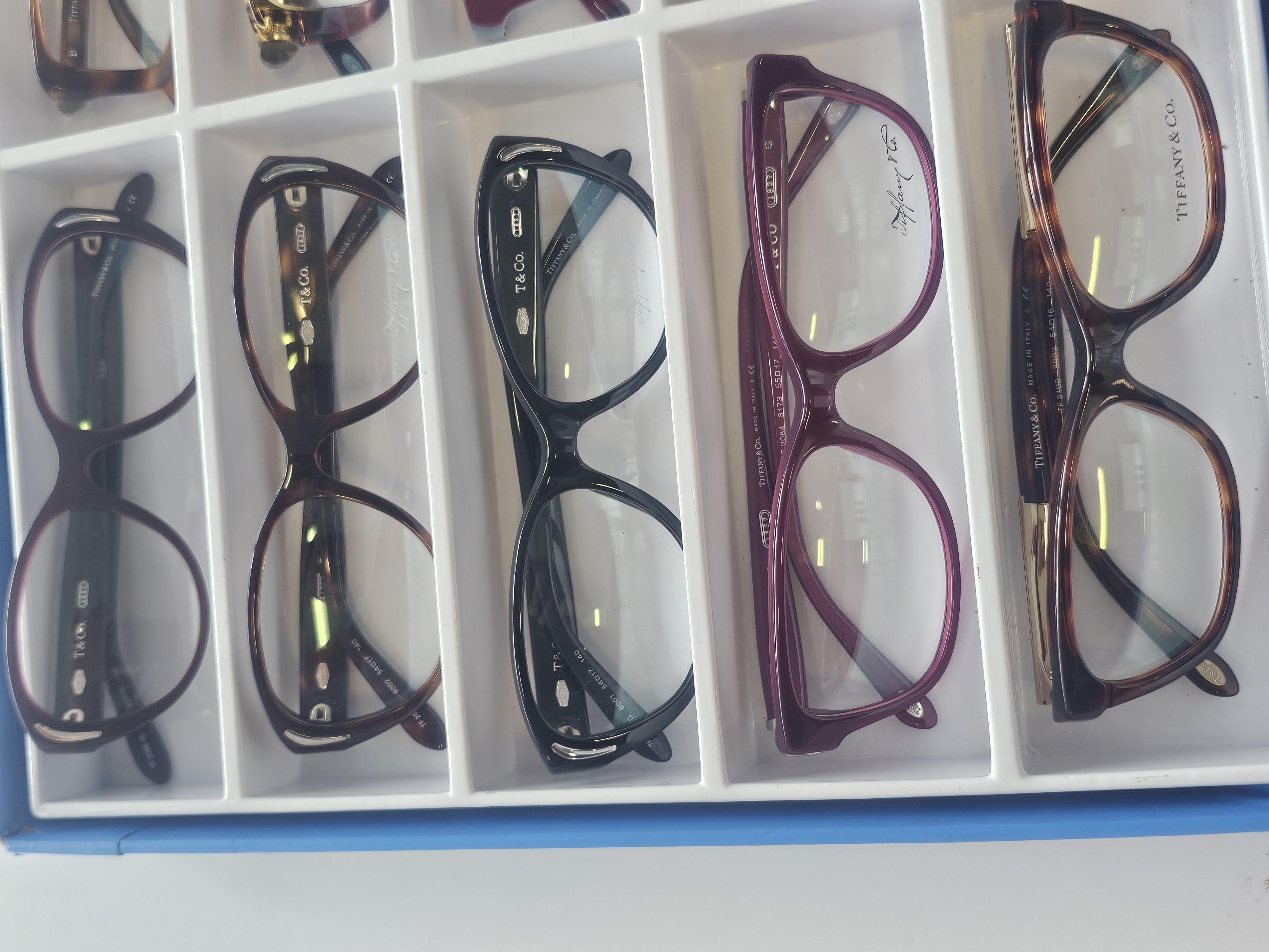👓 Original Tiffany & Co. Korrektionsfassungen – neu & ungetragen – hochwertiges Konvolut