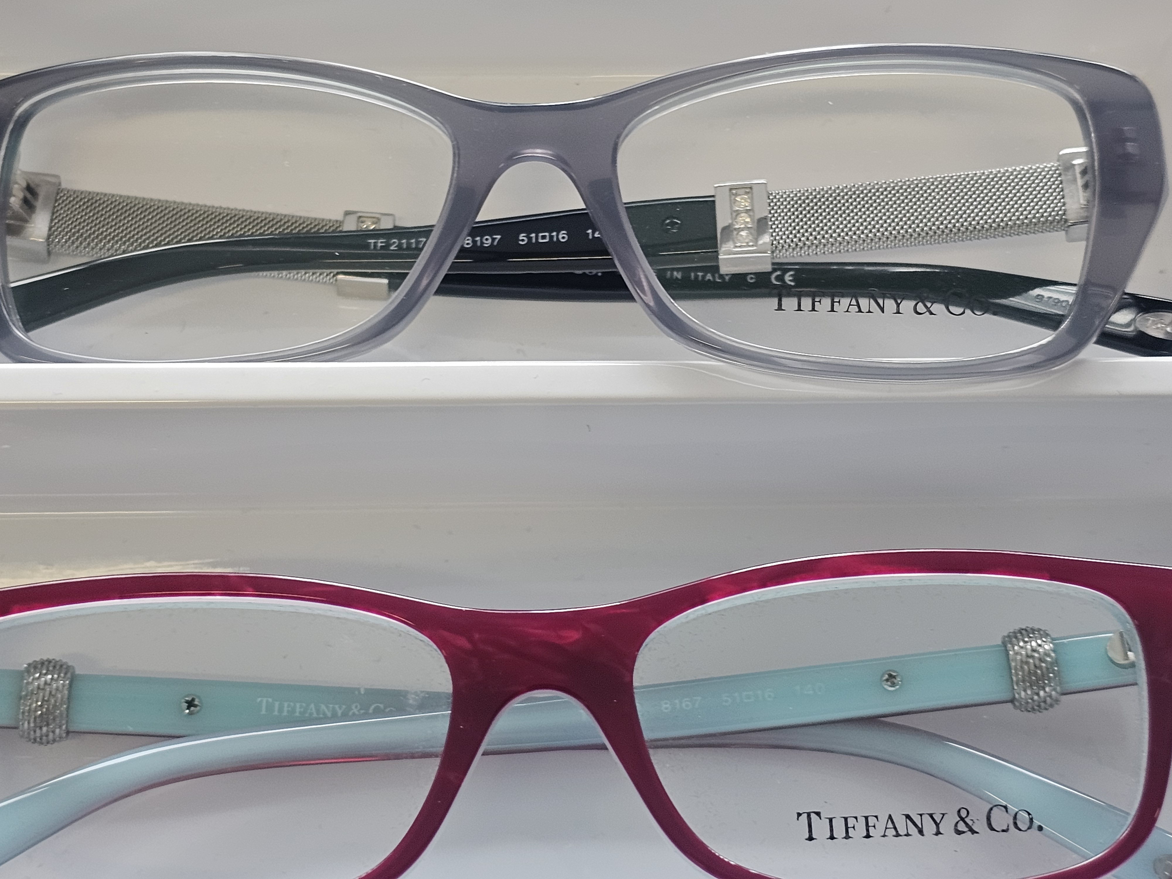 👓 Original Tiffany & Co. Korrektionsfassungen – neu & ungetragen – hochwertiges Konvolut – B2B