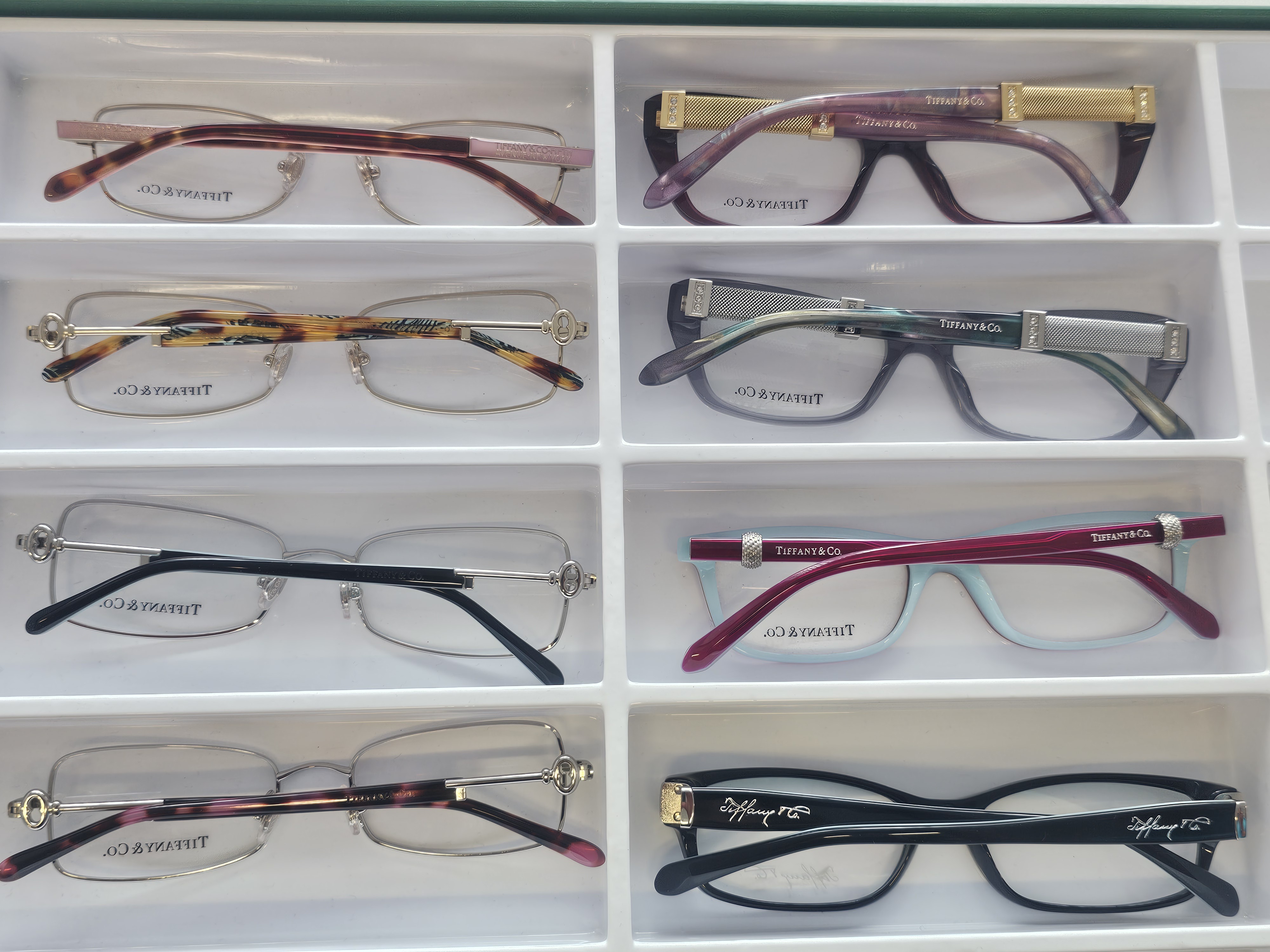 👓 Original Tiffany & Co. Korrektionsfassungen – neu & ungetragen – hochwertiges Konvolut – B2B