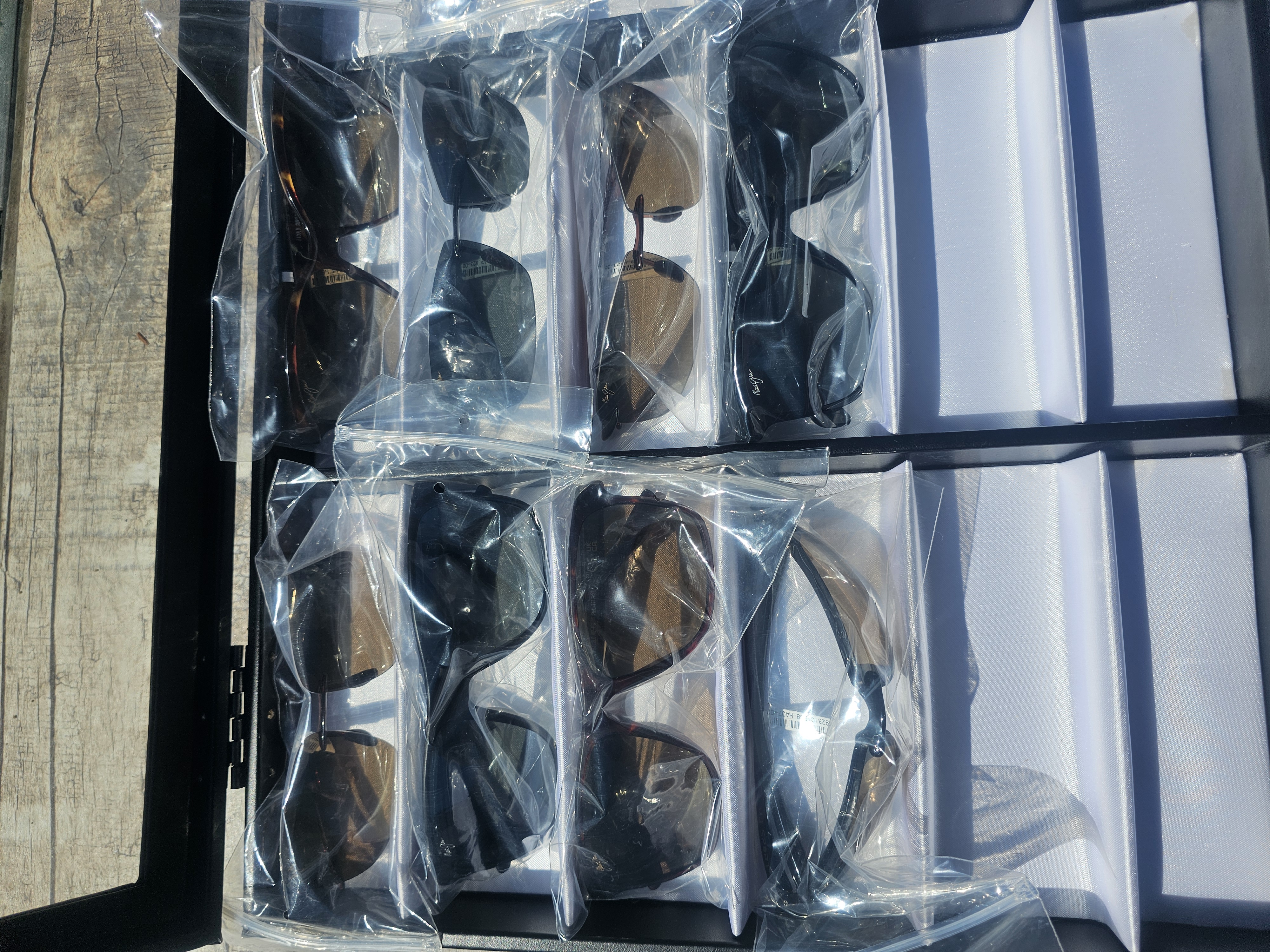 8X Maui Jim Sonnenbrillen 😎 – Neu & ungetragen UVP 1553€ Stückpreis 33€