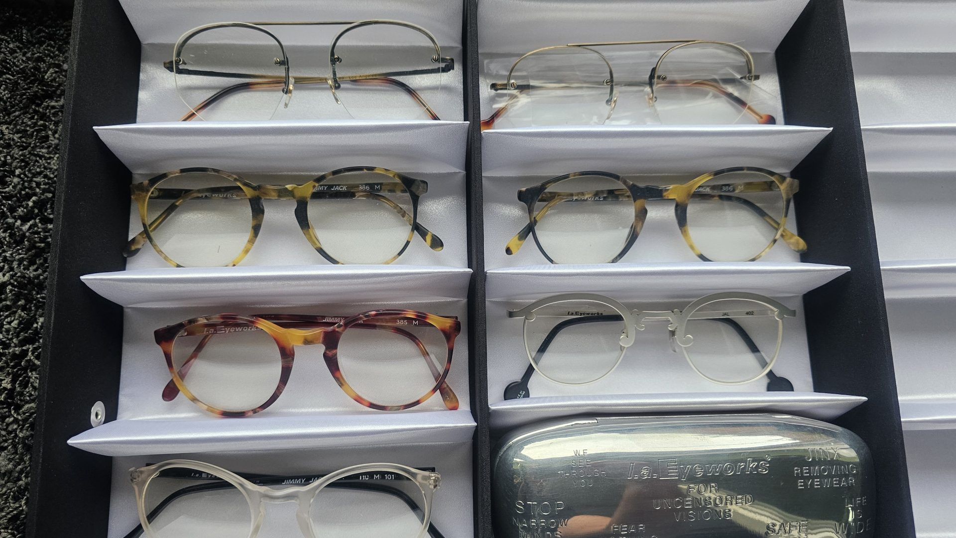 7ER-SET L.A.EYEWORKS VINTAGE-BRILLENFASSUNGEN – Ansicht 5