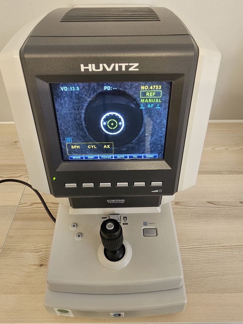 Huvitz HRK-7000A Wavefront Auto-Ref/Keratometer – Baujahr 2016