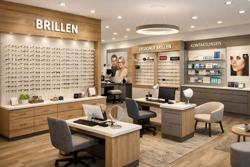 Laden- und Praxisausstattung für Optiker