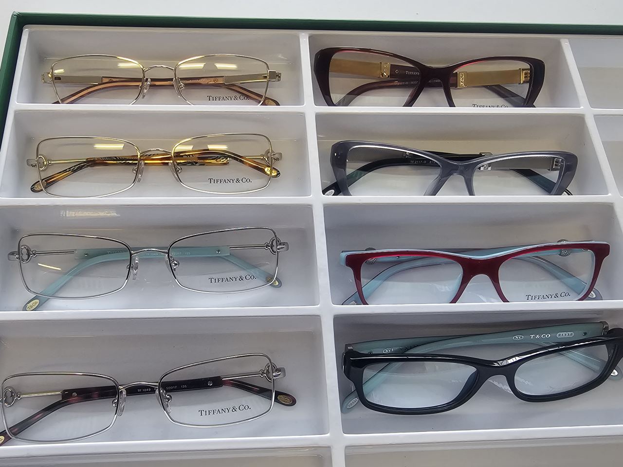 Original Tiffany & Co. Korrektionsfassungen – neu & ungetragen – hochwertige Brillenfassungen – B2B