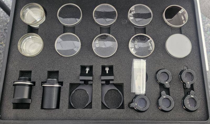 🔬 Carl Zeiss West Germany Anpass-/Prüfkasten für Lupen- und Fernrohrbrillen | 2×–10×